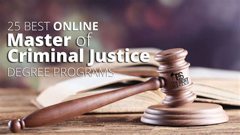 1 year criminal justice masterʼs degree online