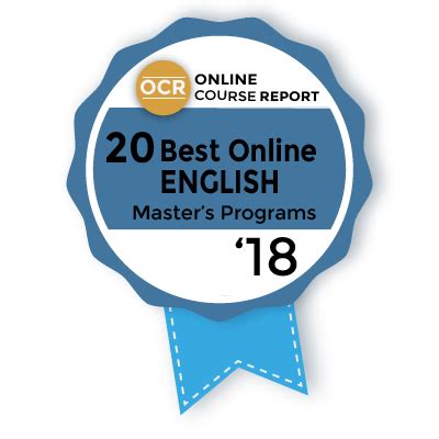 1 year master degree online